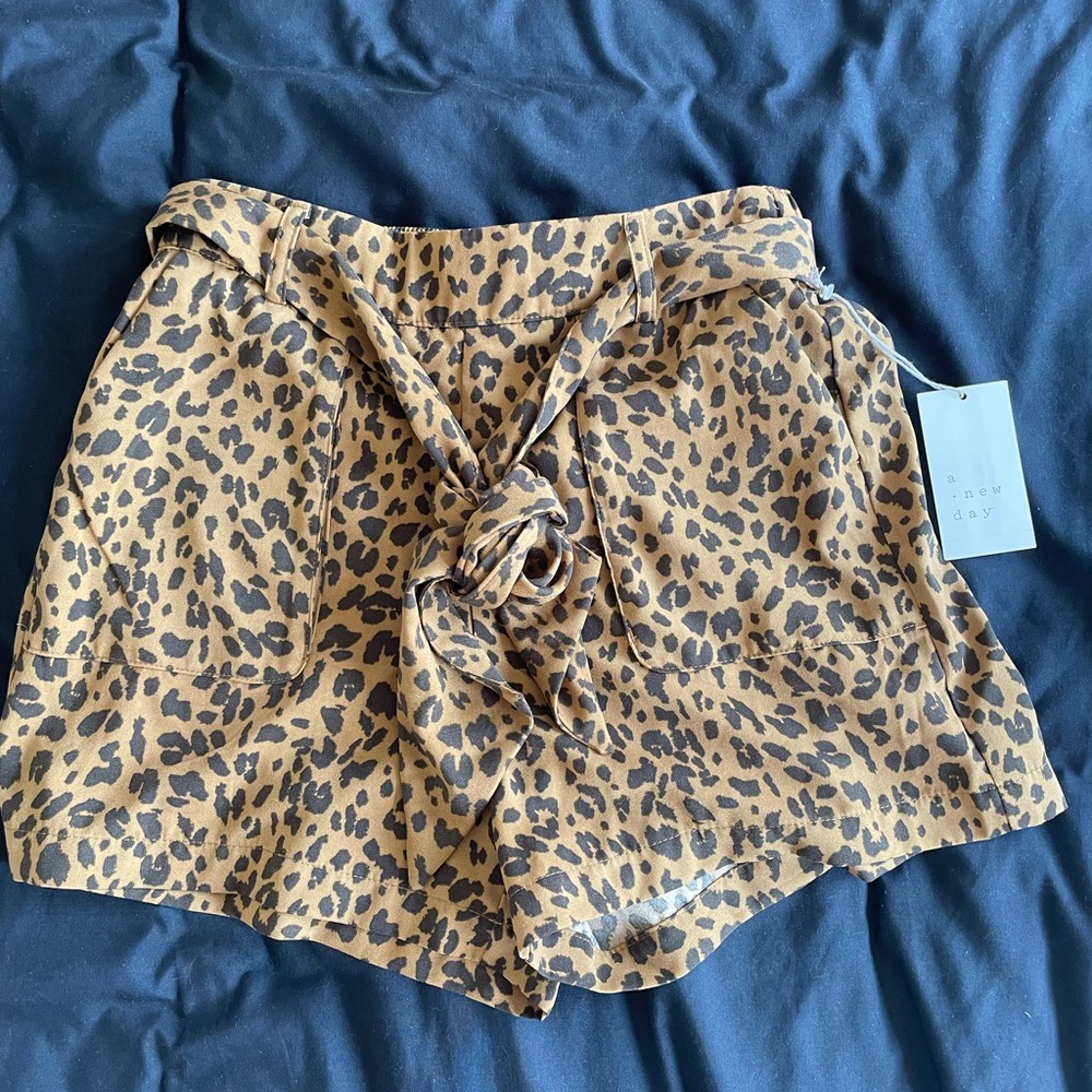 NWT Cheetah Print Shorts